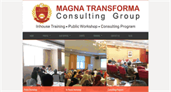 Desktop Screenshot of magnatransforma.com
